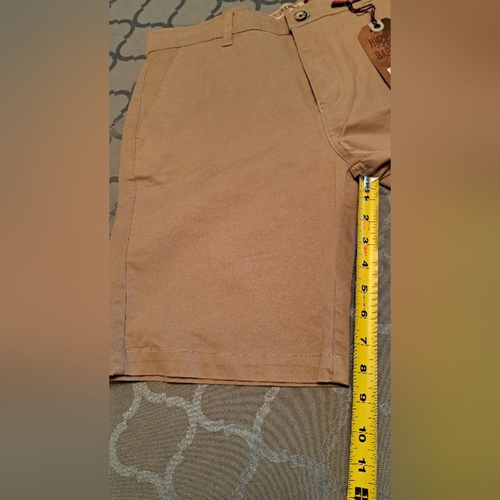 Hudson & Barrow Men's 32 Khaki Chino Shorts NWT - Picture 11 of 16